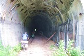 Туннель на японской узкоколейке